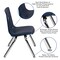 Flash Furniture Advantage Navy Student Stack School Chair, 12" ADV-SSC-12NAVY - alternate 9